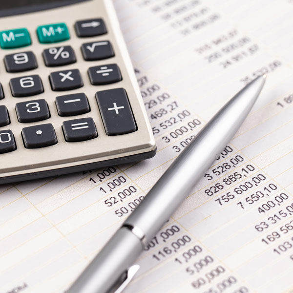Calculator And Pen